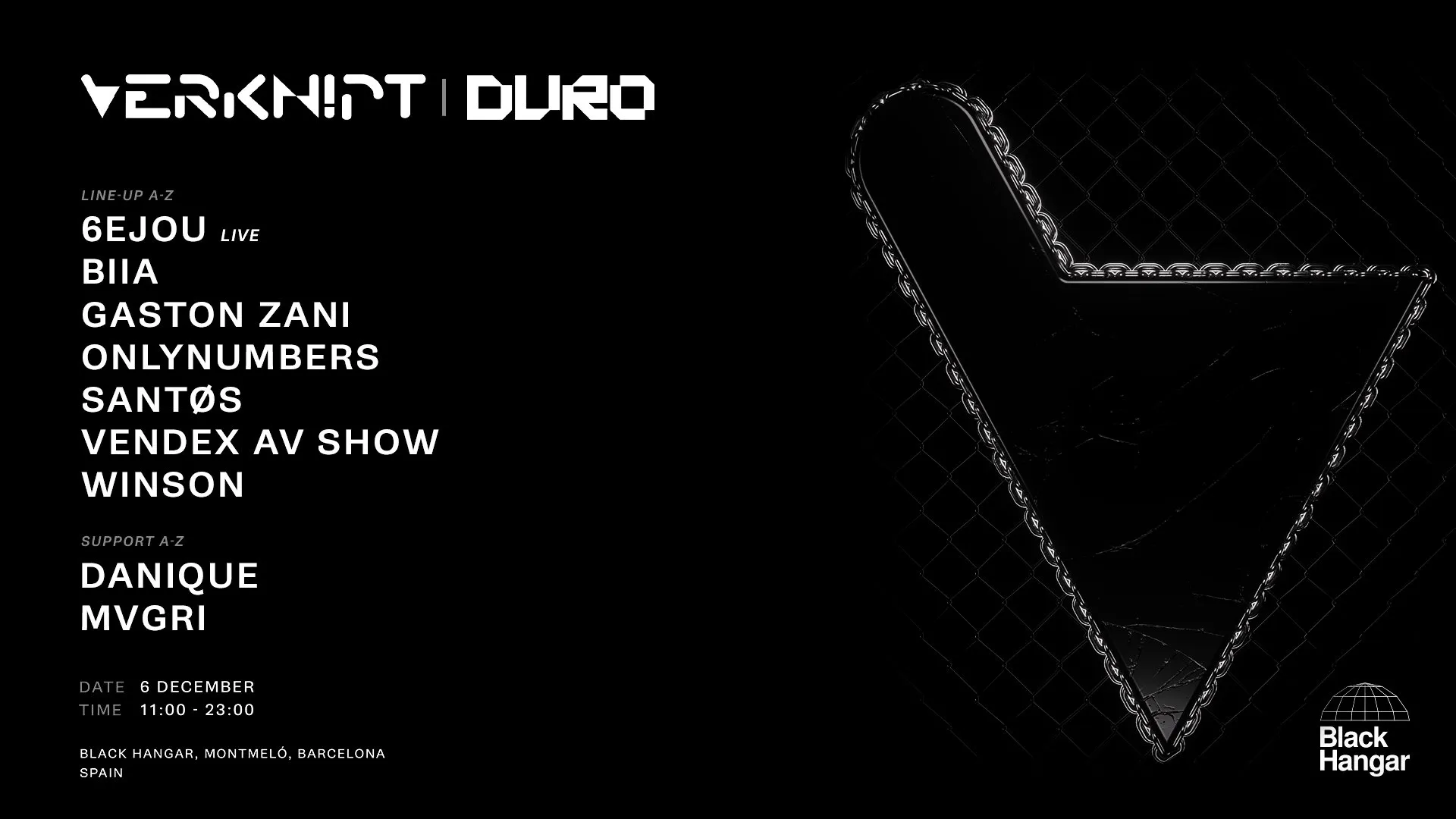 Verknipt x Duro - Montmeló, Barcelona - 6 December