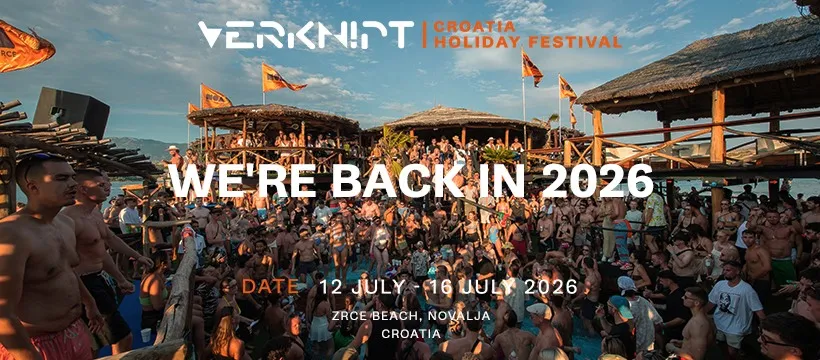 Verknipt Croatia 2026 | Holiday Festival | 12 July - 16 July