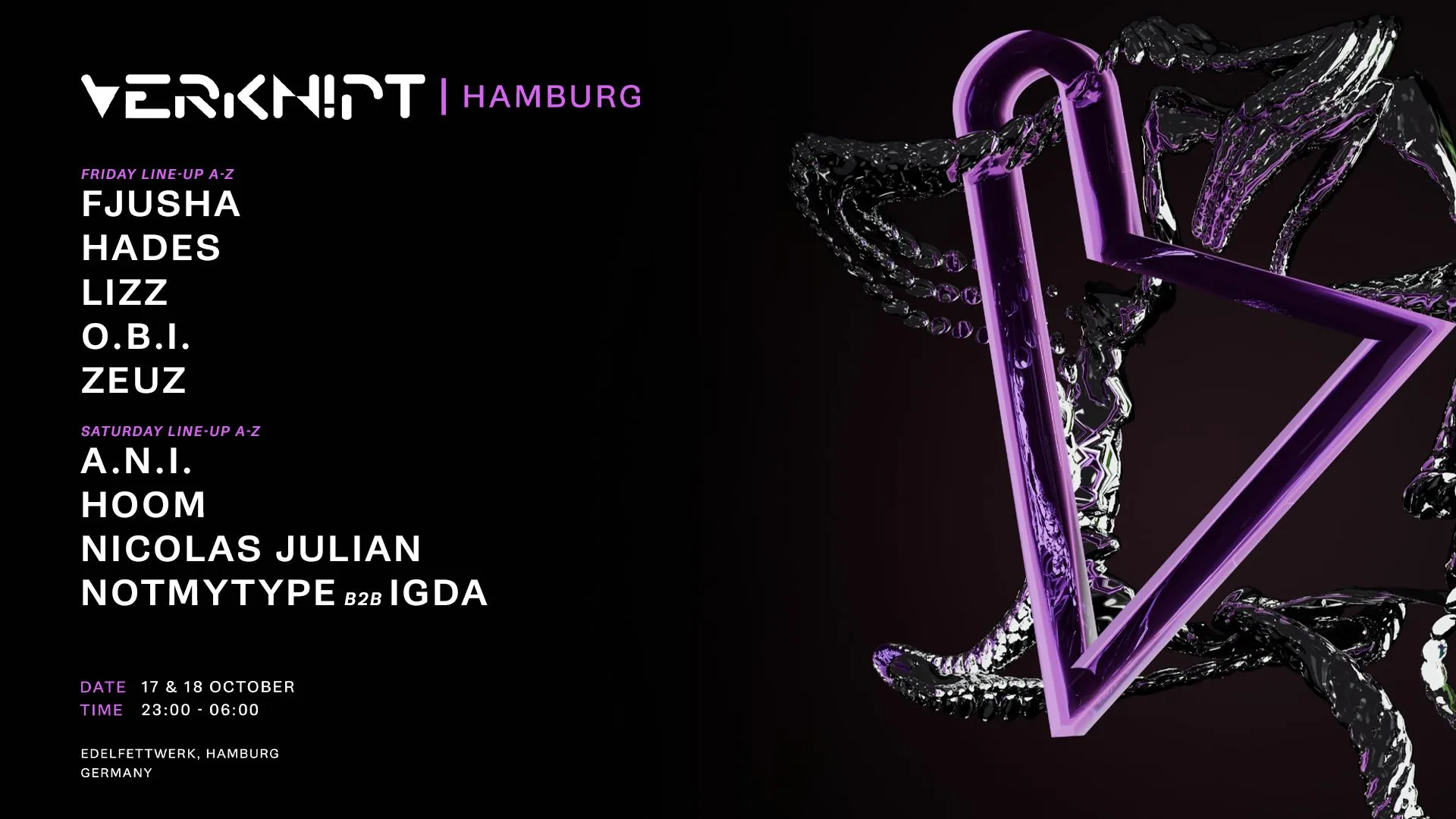 Verknipt Hamburg - 17 & 18 October