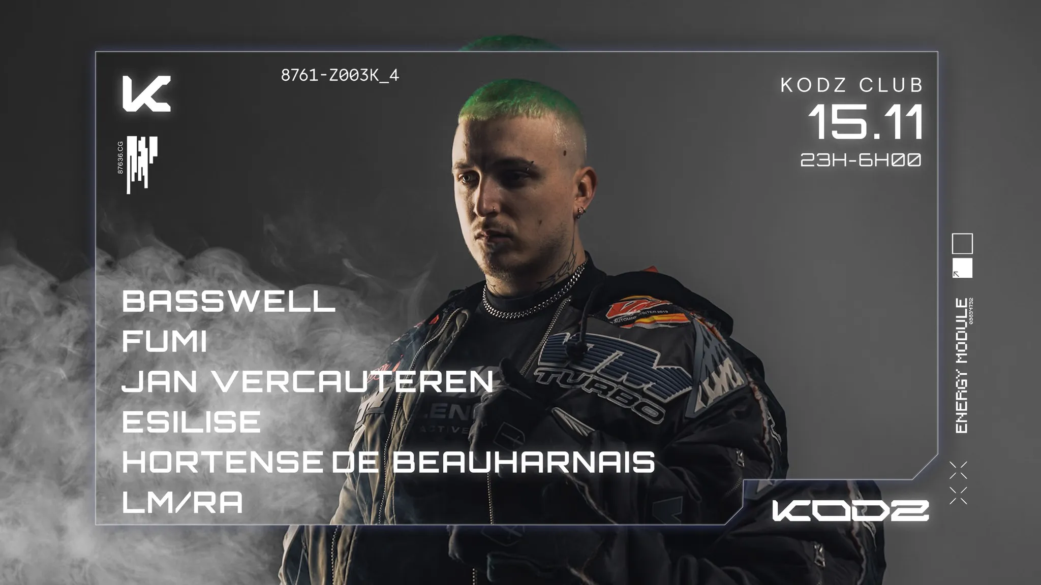 Kodz : Basswell - Jan Vercauteren - Esilise - Fumi & More