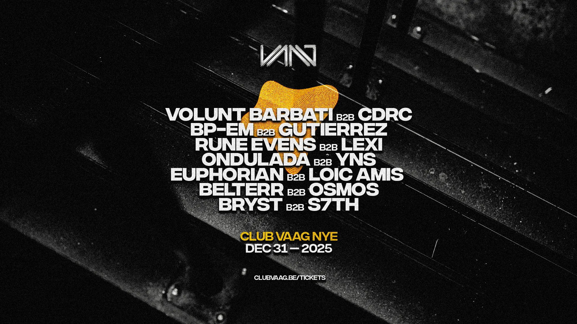 Club Vaag NYE B2B Rave