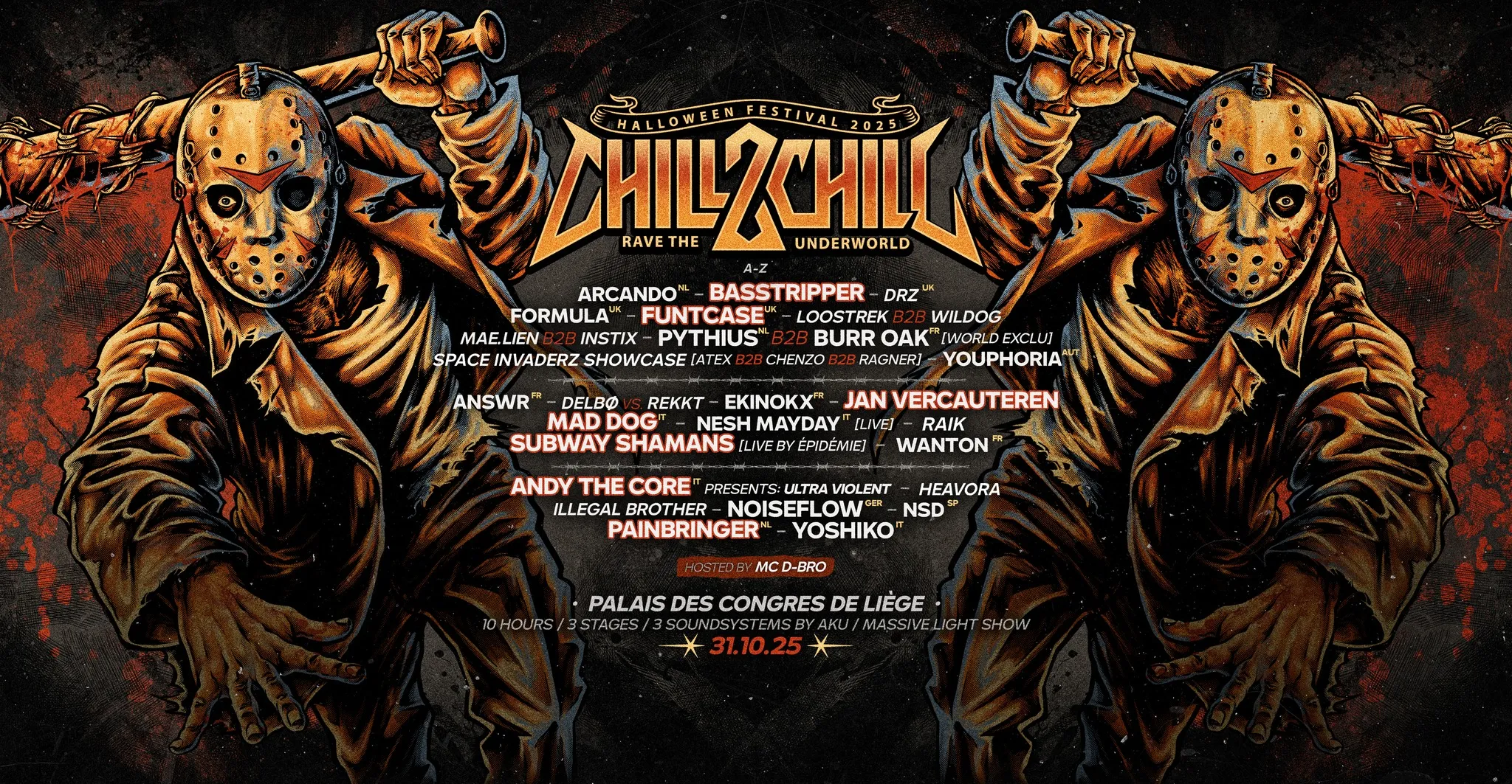 CHILL2CHILL HALLOWEEN INDOOR FESTIVAL 2025