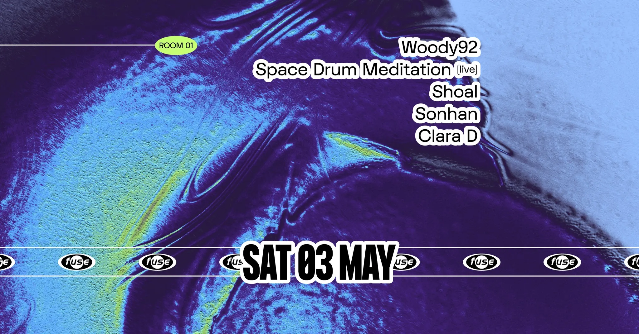 Fuse presents: Woody92, Space Drum Meditation (live) & Shoal
