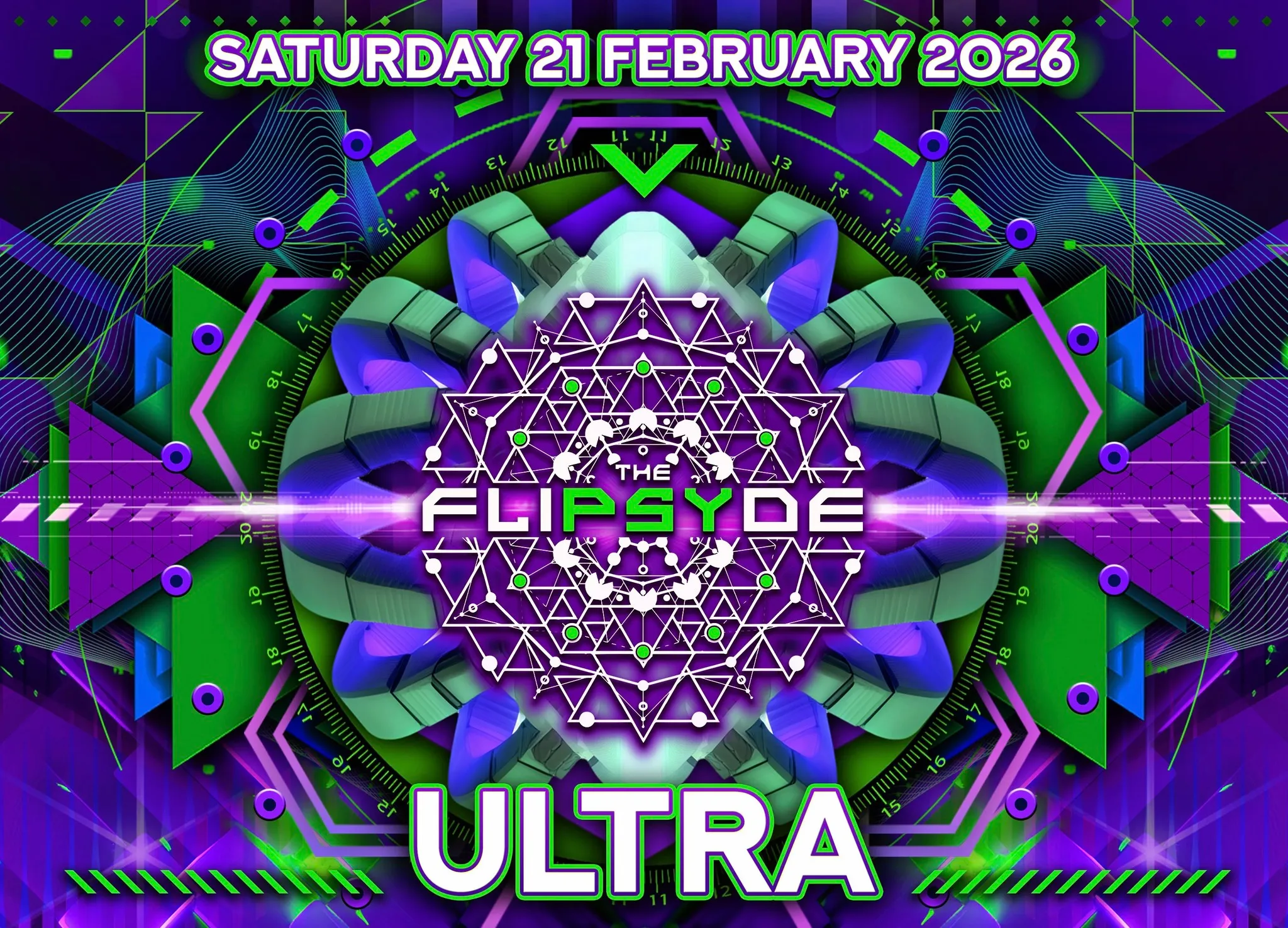 THE FLIPSYDE - ULTRA - Psy X Hitech @ Antwerp