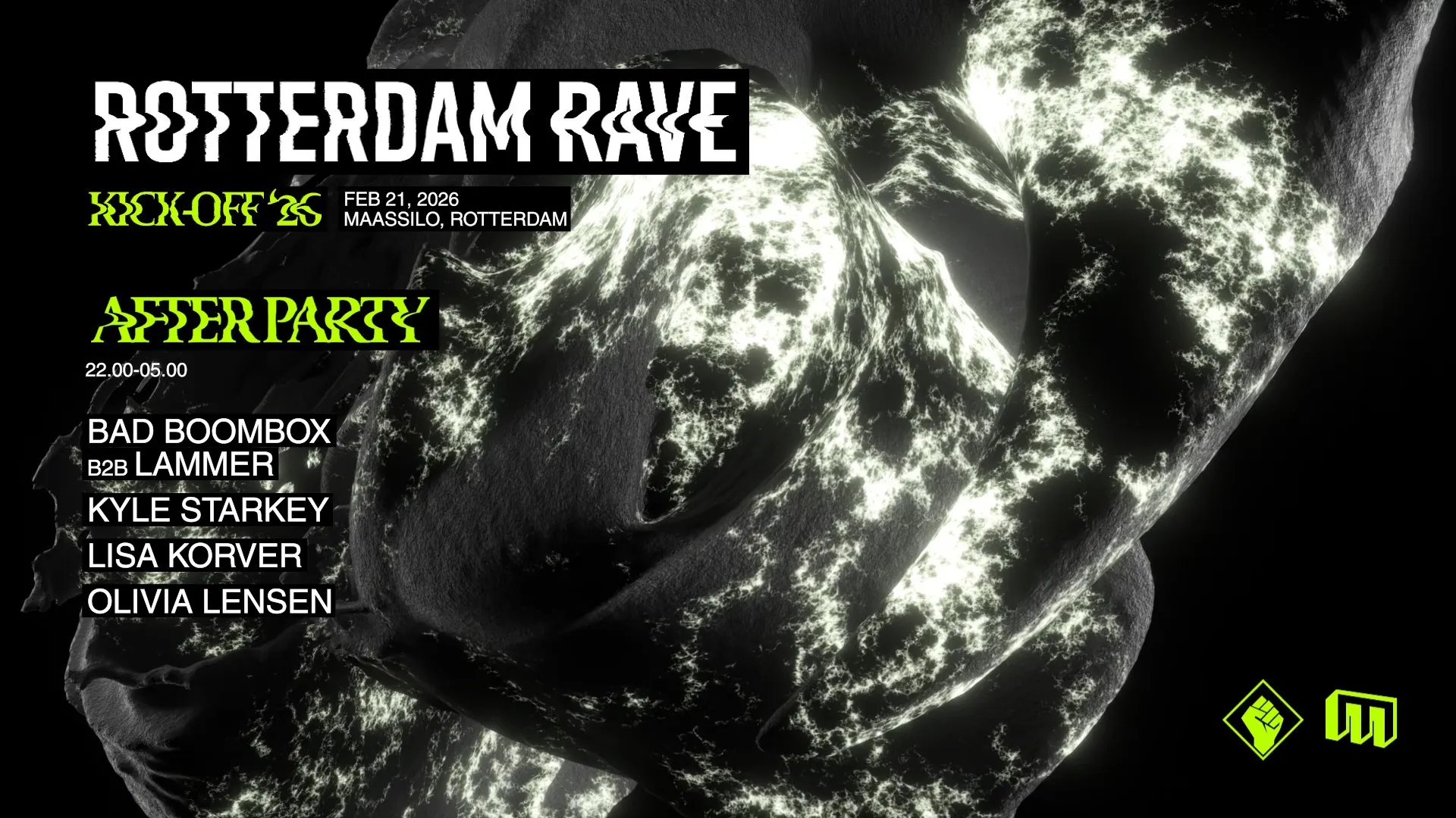 Afterparty Rotterdam Rave Kick-Off 2026 'Modular presents'