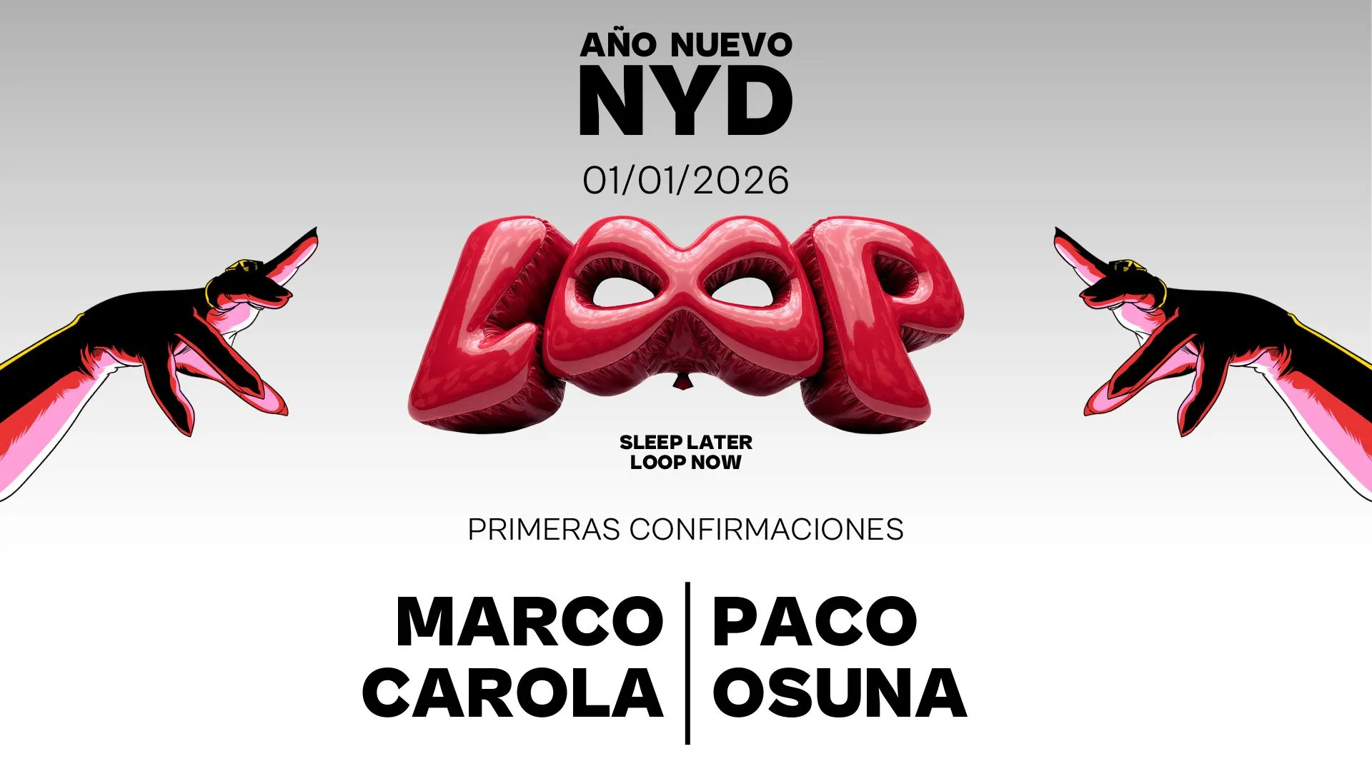Año Nuevo con LOOP - Marco Carola | Paco Osuna