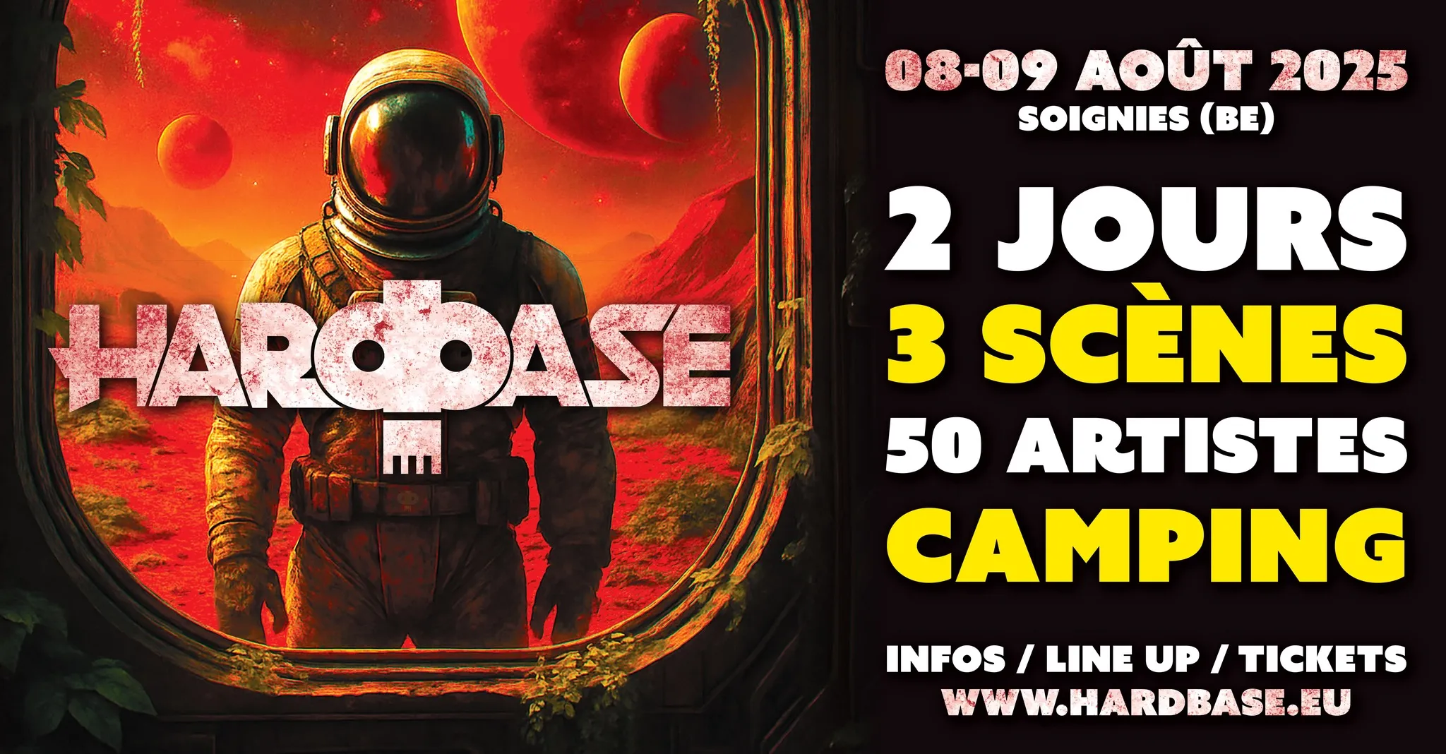 ▰HARDBASE 2025 - SOIGNIES - 8 & 9 août▰