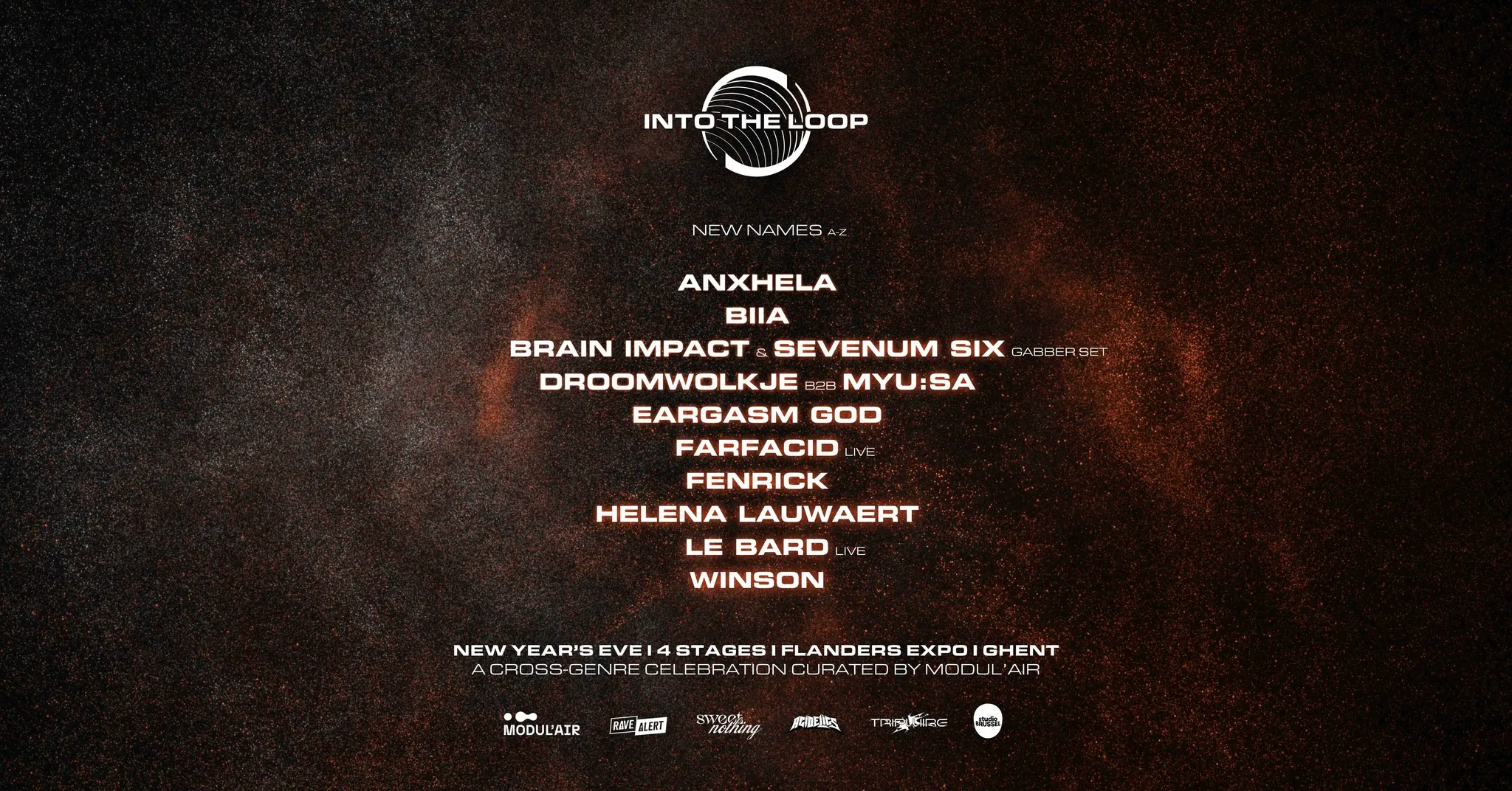 MODUL'AIR Presents: Into The Loop NYE 2025 — Flanders Expo, Ghent