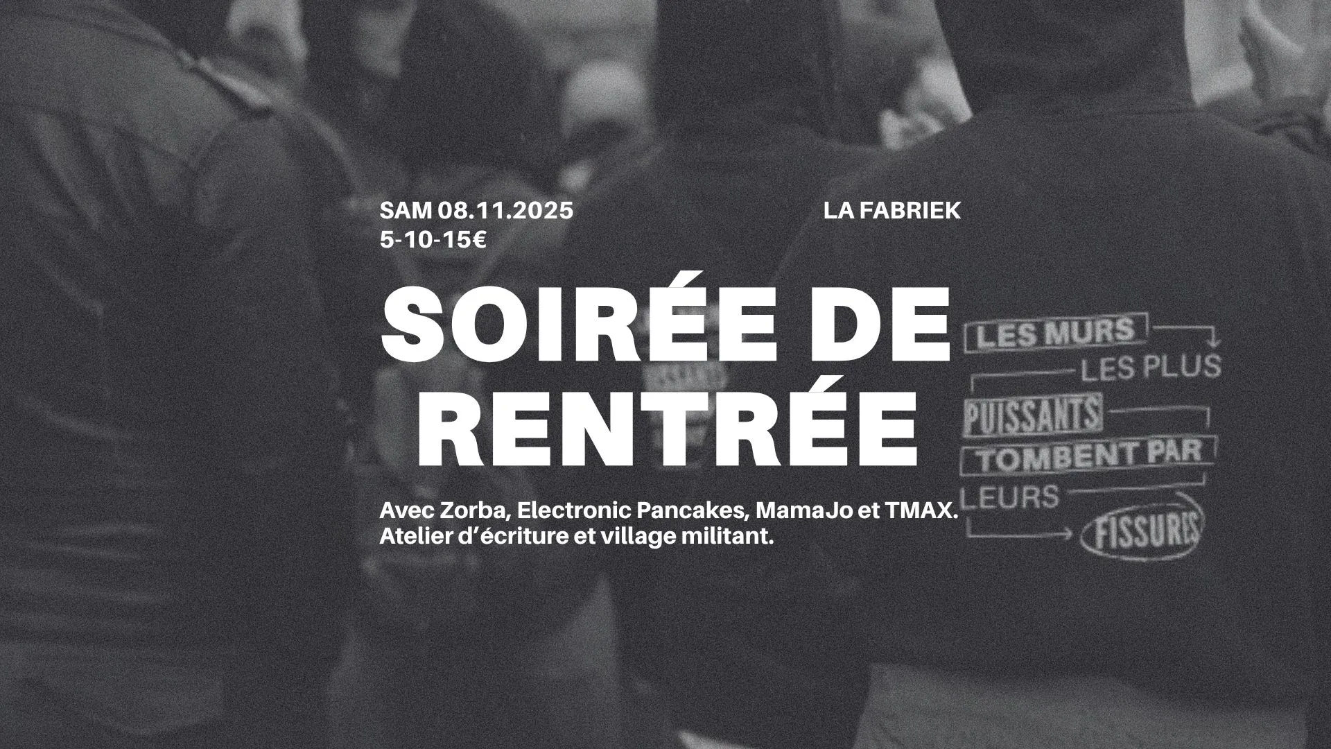 💥 Soirée de rentrée 💥