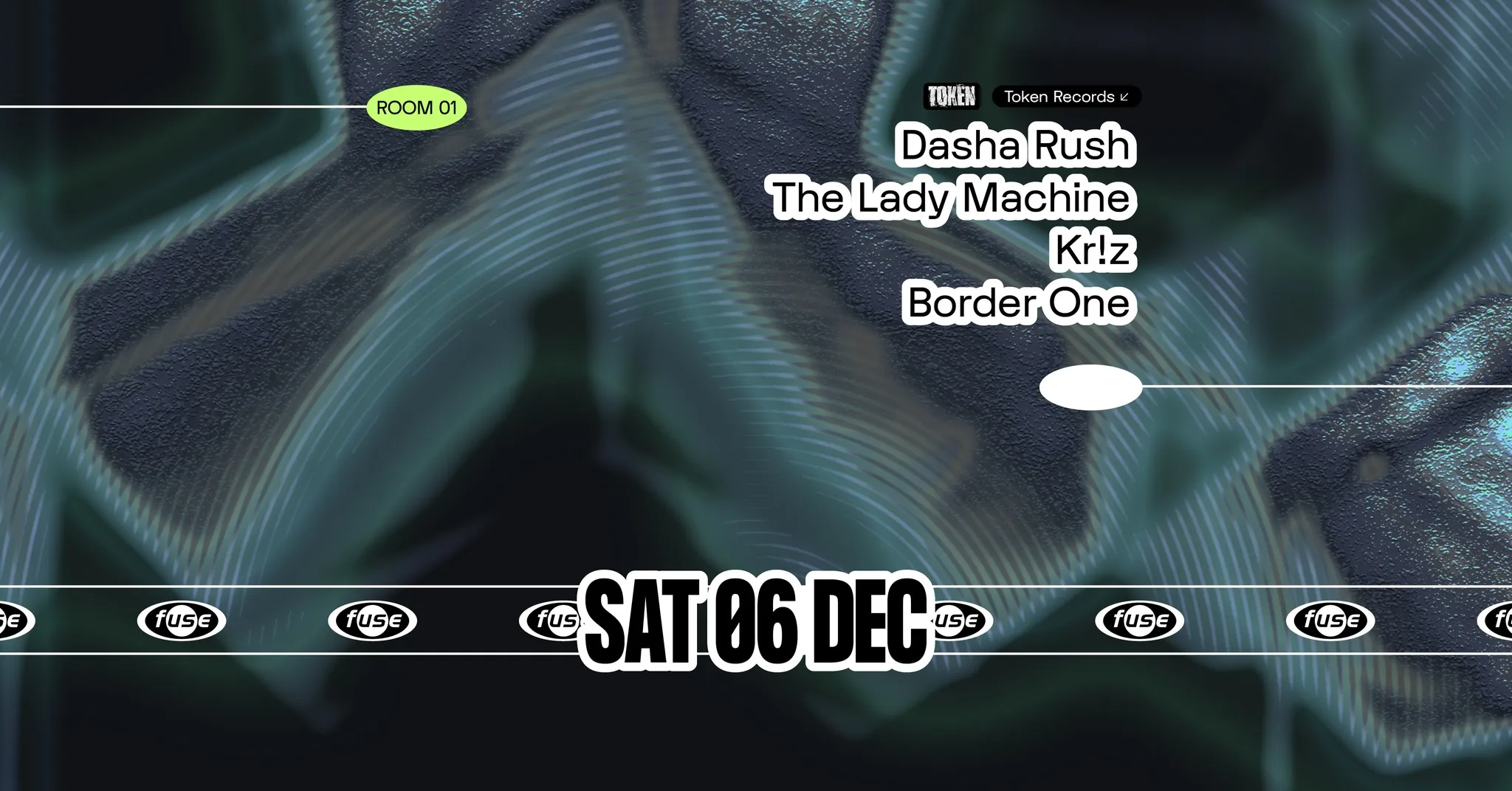 Fuse presents: Token Records w/ Dasha Rush & The Lady Machine