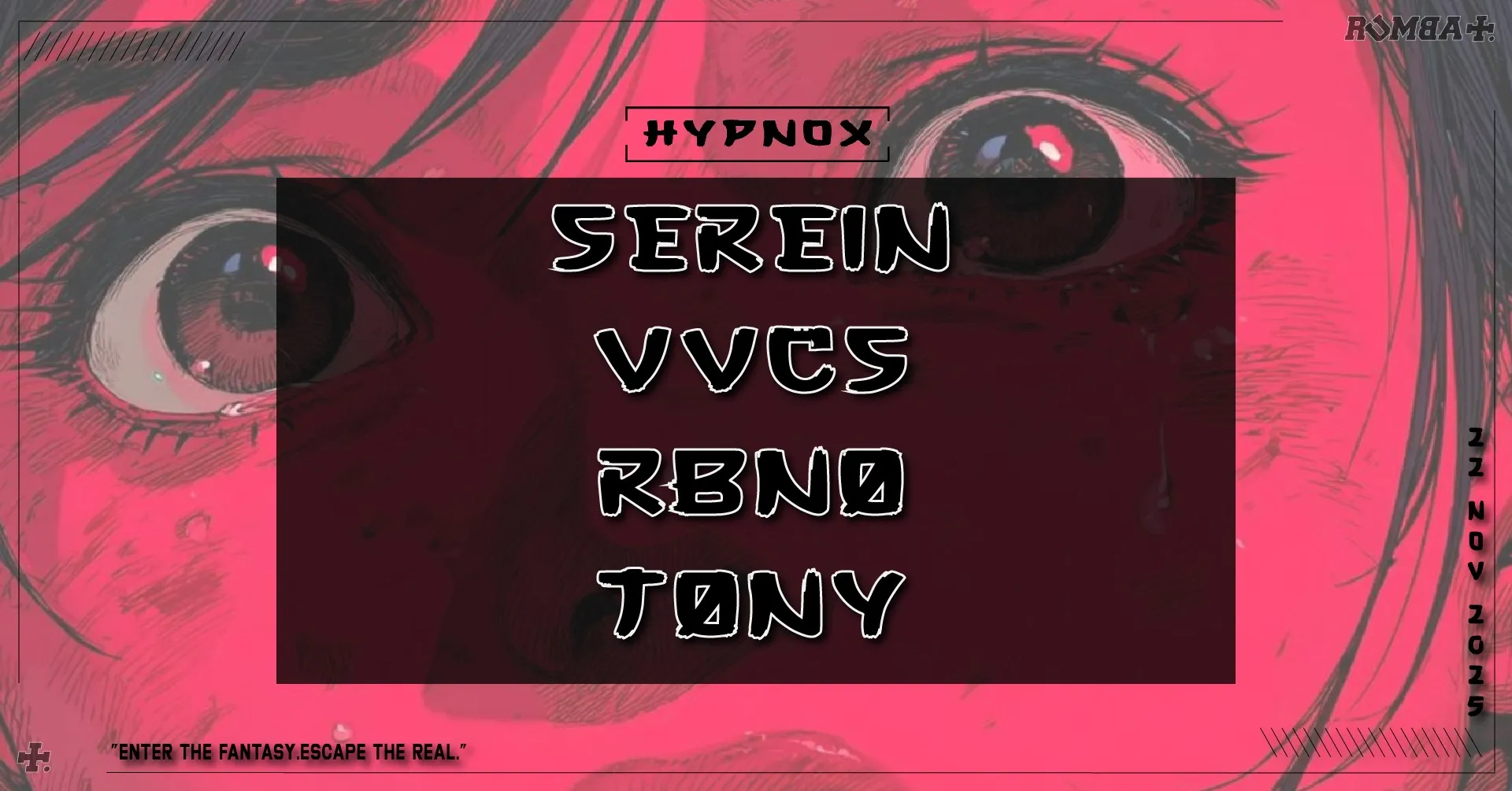 HYPNOX - SEREIN, VVCS, RBNØ, TØNY
