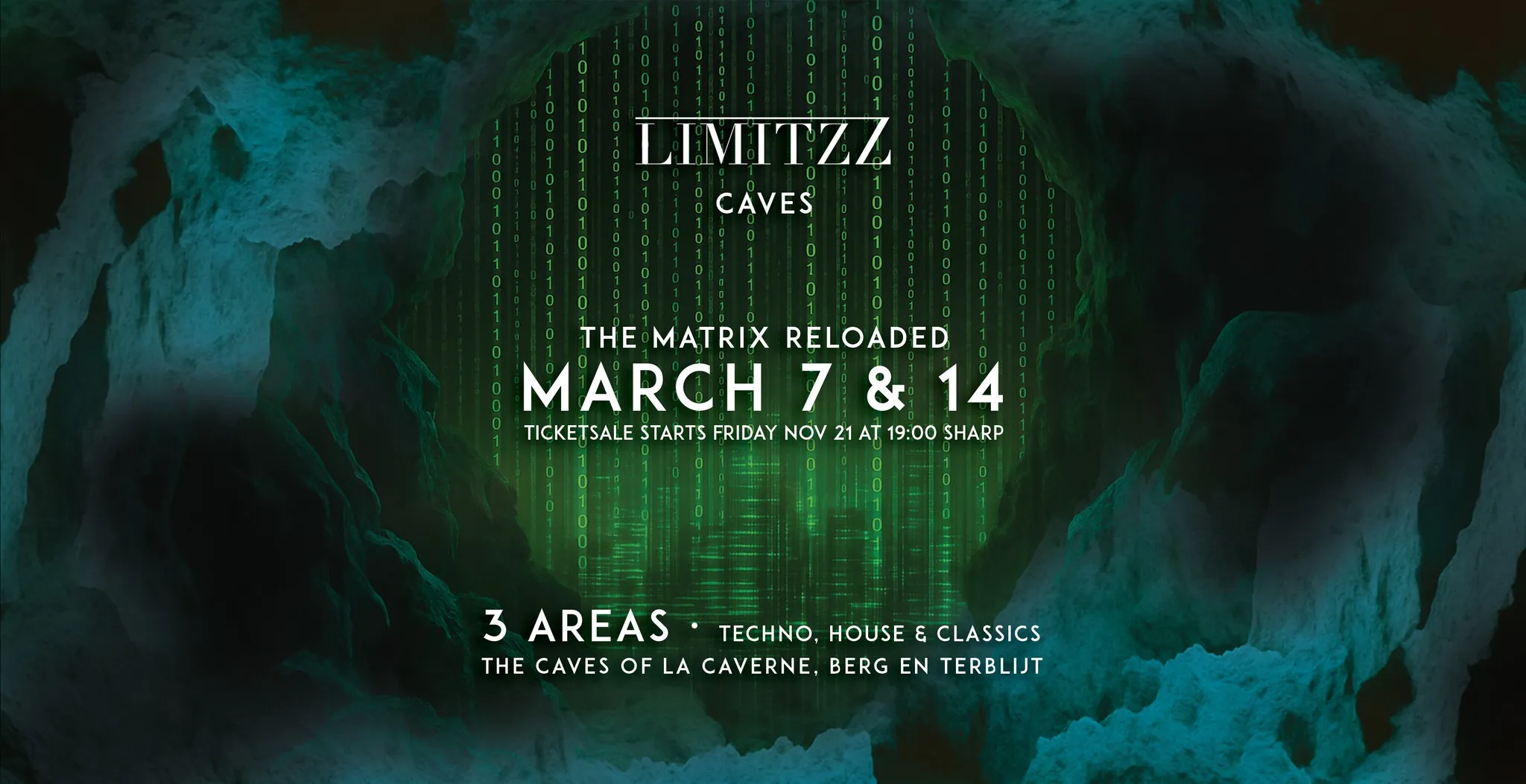 Limitzz // Caves | March 7 & 14 | The Matrix