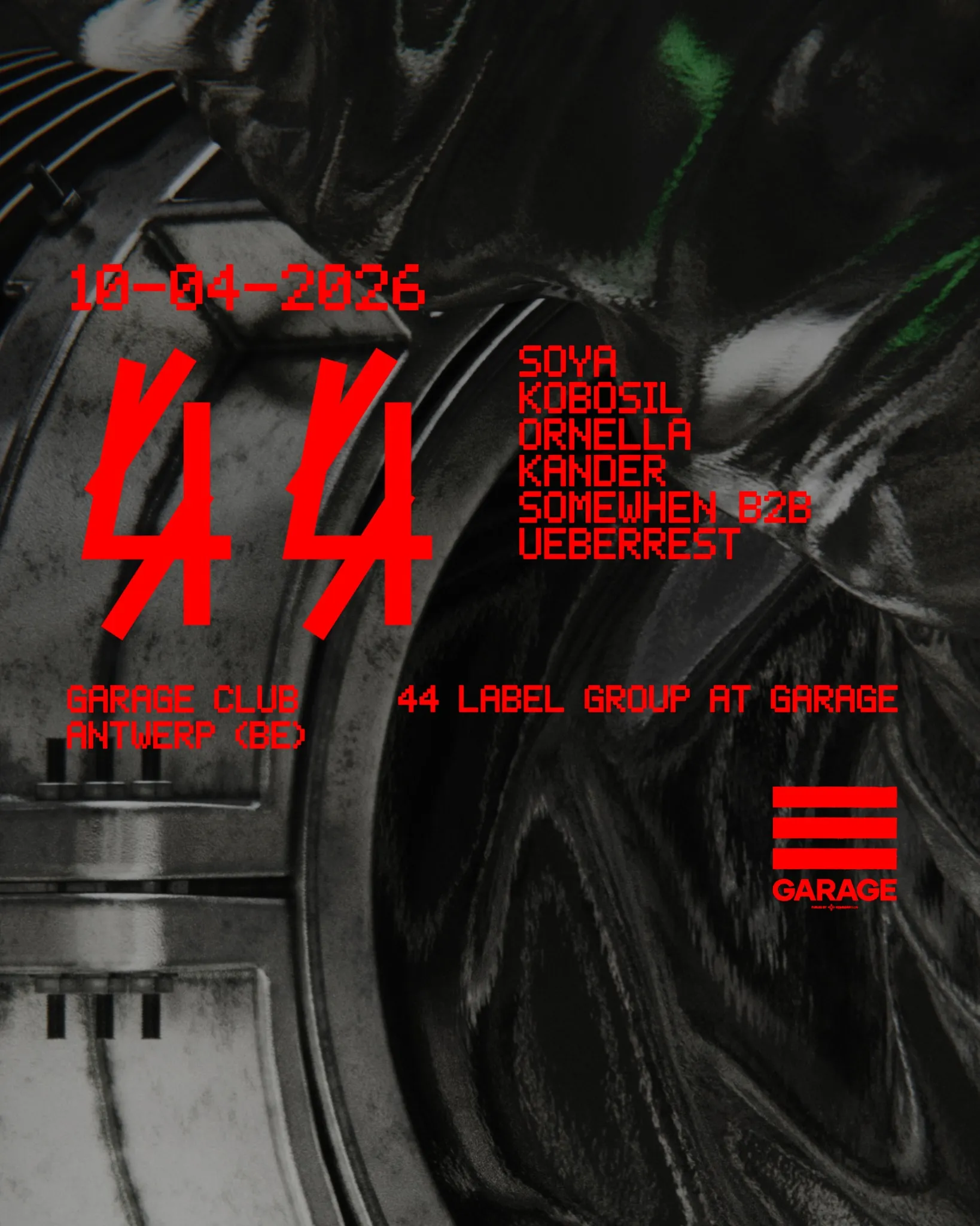 44 Label Group at Garage