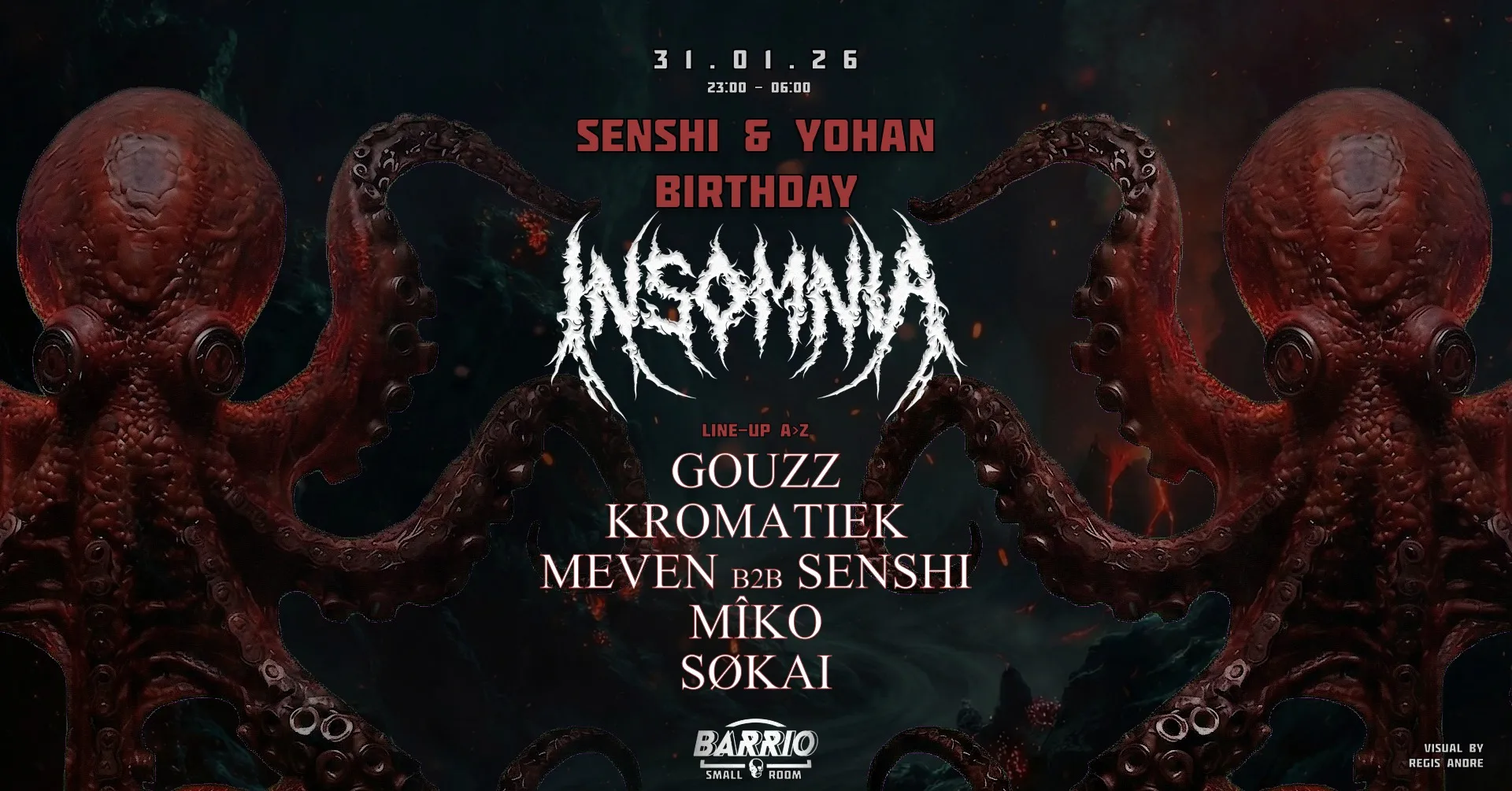 Insomnia host Senshi & Yohan birthday