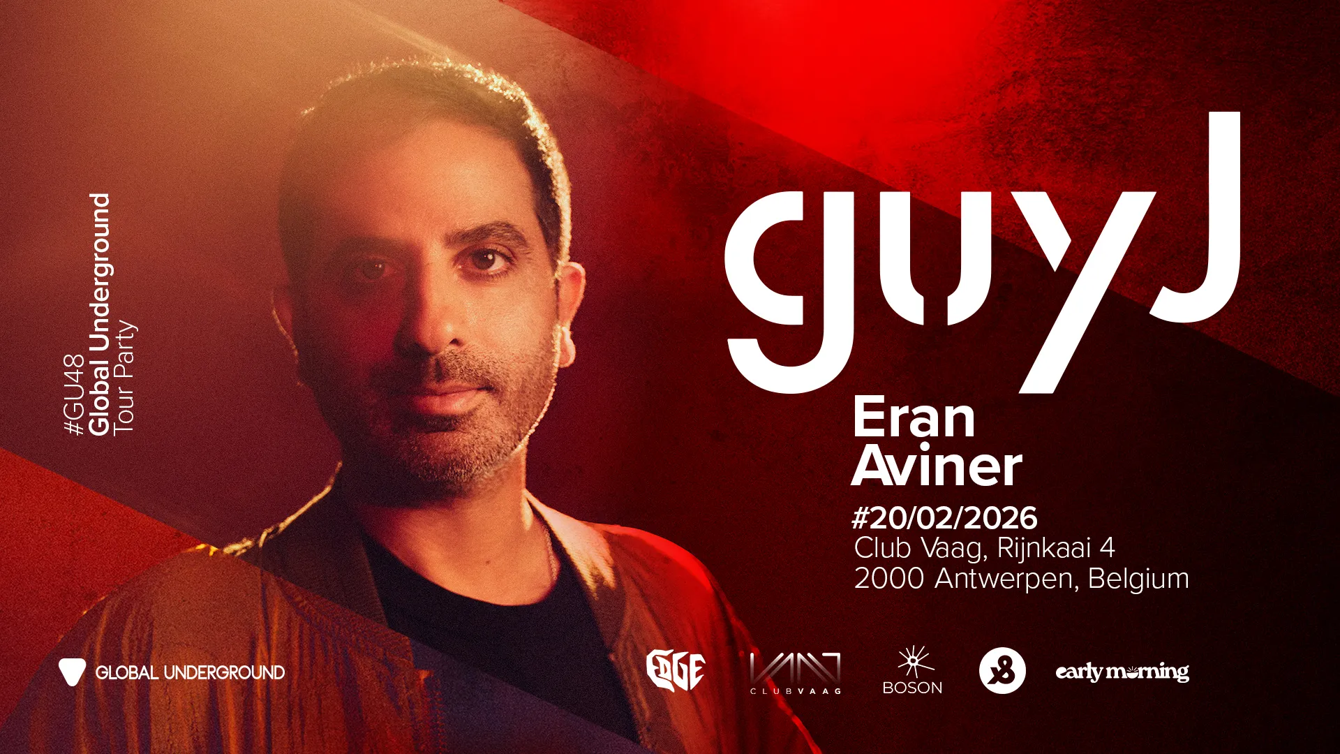 Guy J presents Global Underground 48 Album Tour By EDGE