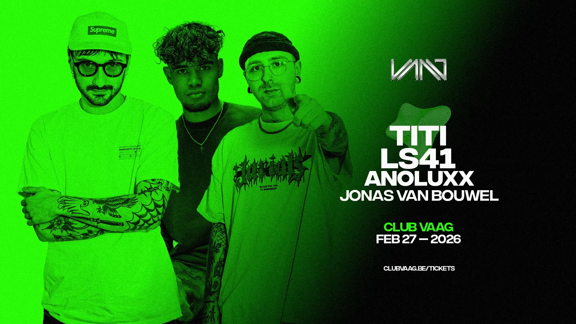Club Vaag invites LS41 & TITI