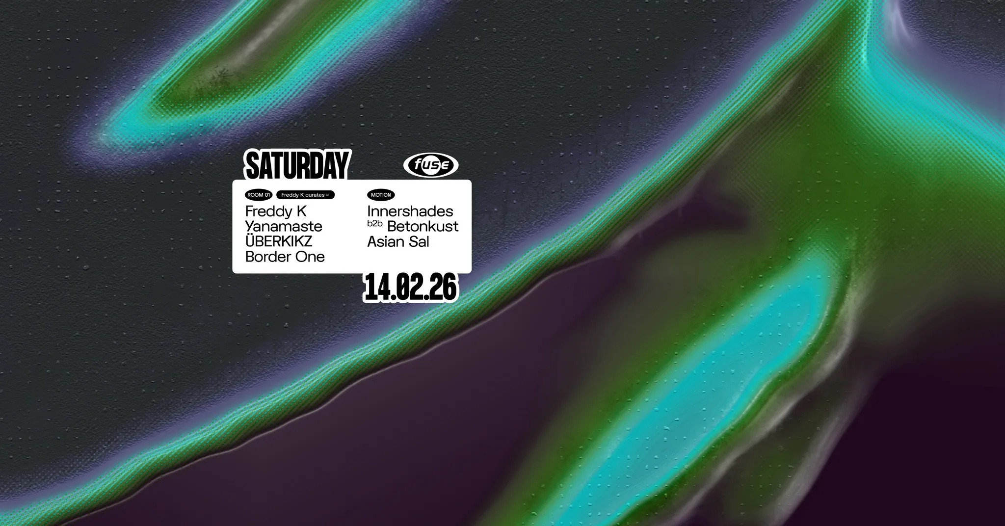 Fuse presents: Freddy K curates w/ Yanamaste & ÜBERKIKZ