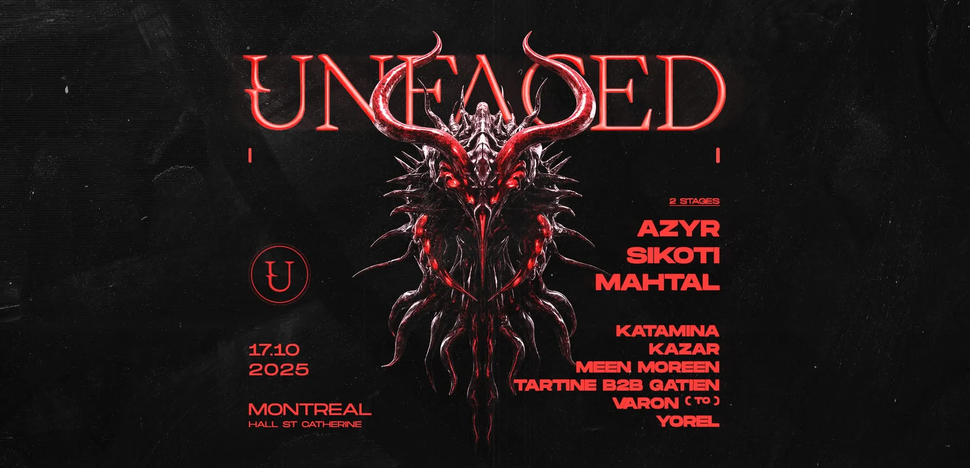 Unfaced Montreal w/ Azyr, Sikoti, Mahtal & more