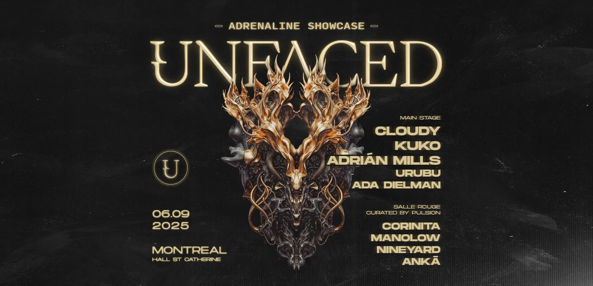 Unfaced Montreal w/ Cloudy, Adrian Mills, Kuko & more
