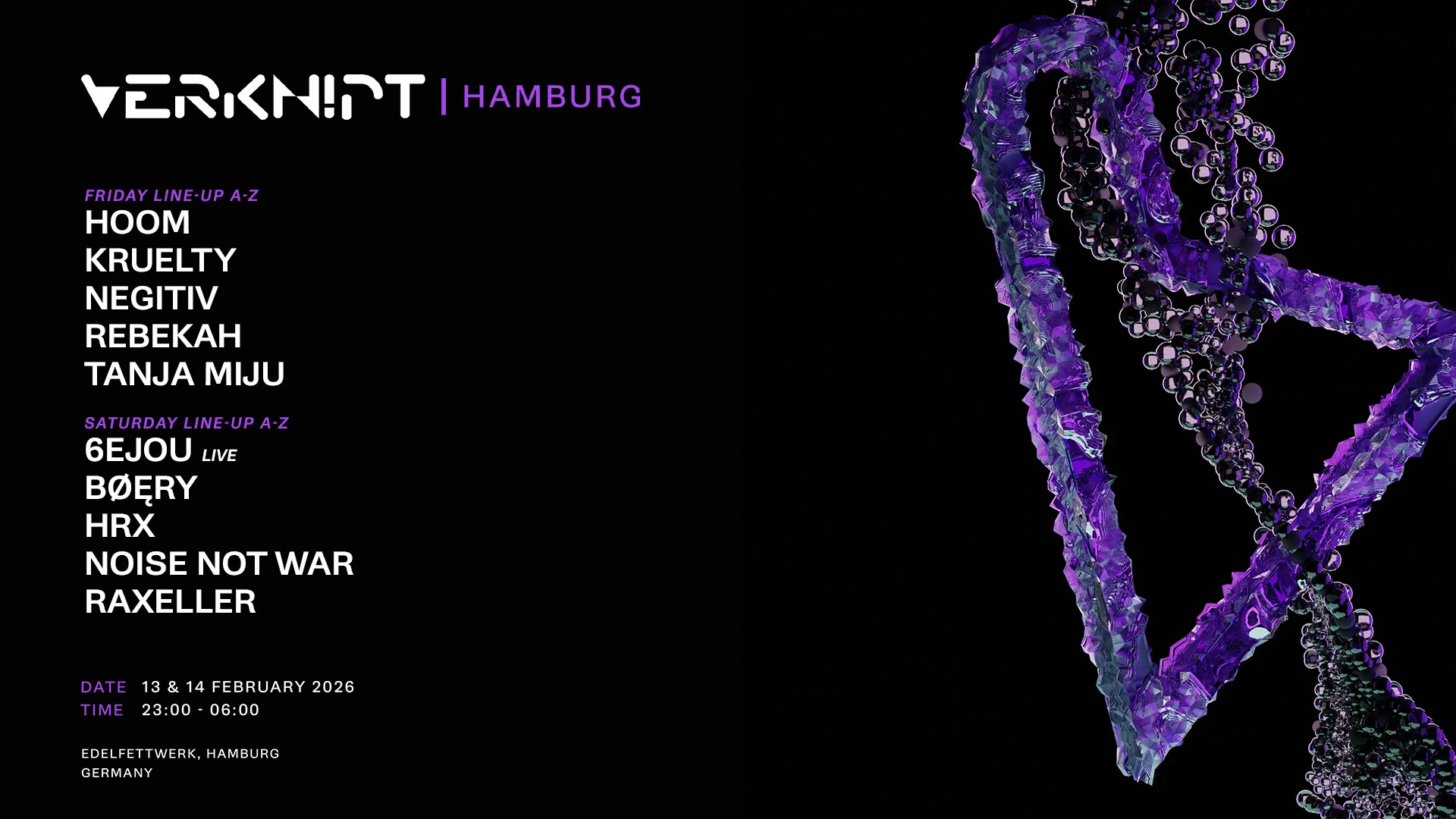 Verknipt Germany Hamburg - 13 & 14 February