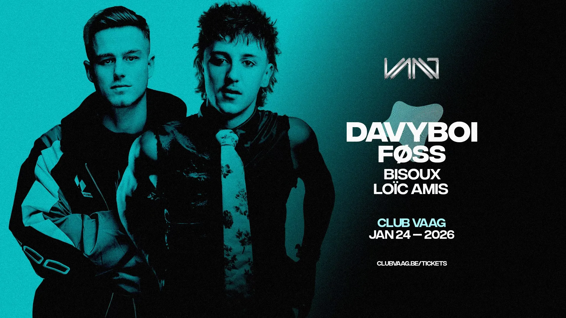 Club Vaag invites DAVYBOI & FØSS