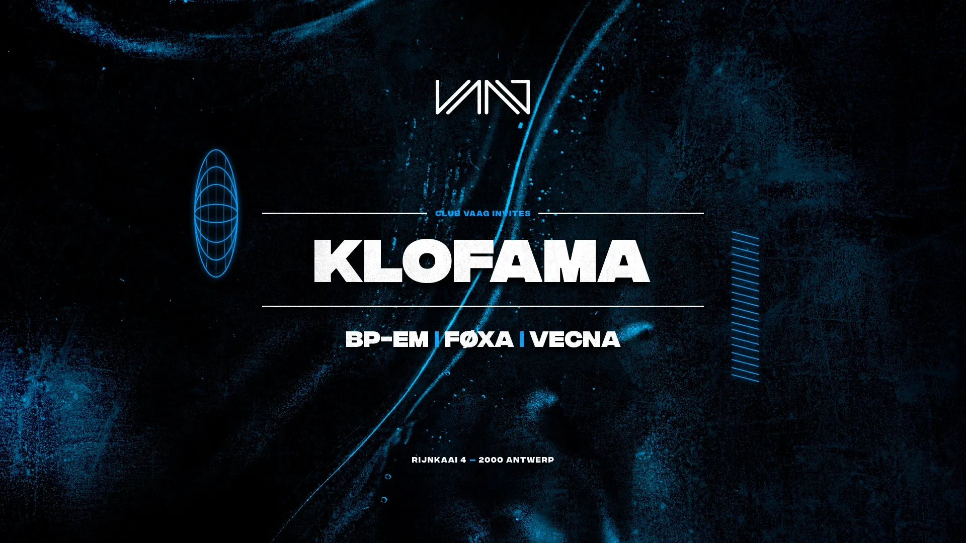Club Vaag invites KLOFAMA