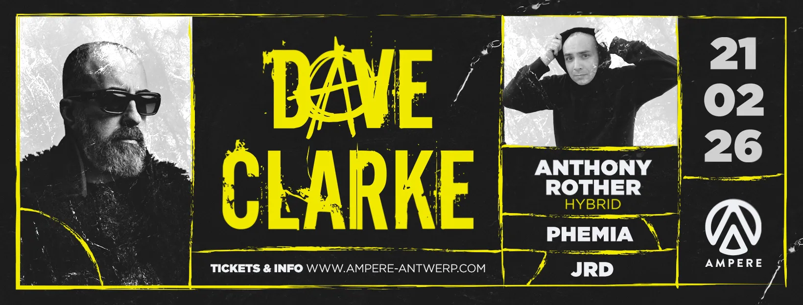 Ampere presents: Dave Clarke & Anthony Rother (hybrid)