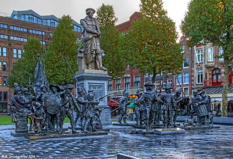 Rembrandtplein, Amsterdam, Nederland