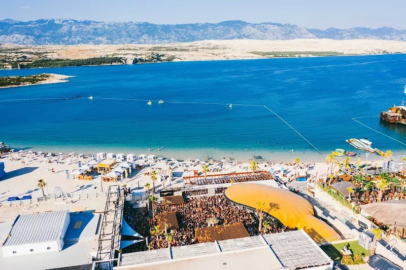 Zrće Beach, Pag, Croatia
